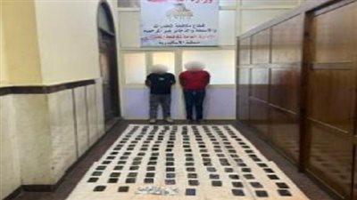 ضبط شحنة مخدرات قبل ترويجها على يد تجار الكيف بالإسكندرية