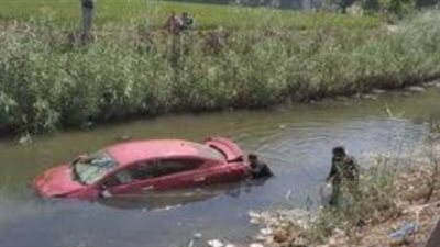 إصابة شخصين في حادث تصادم سيارة ملاكي وتروسيكل بالبدرشين 