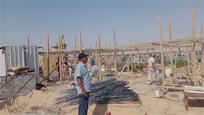 حملة موسعة لإزالة التعديات والمبانى المخالفة وسط مدينة الأقصر 