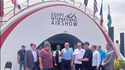 مطار العلمين يتزين لاستقبال معرض مصر الدولي للطيران والفضاء بحضور الرئيس السيسي