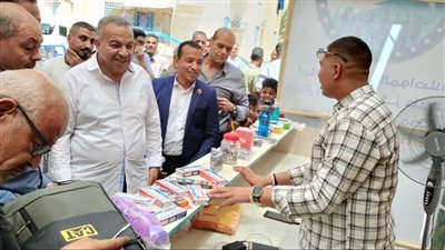 رئيس جهاز طيبة يفتتح معرض أهلًا مدارس لتوفير الأدوات المدرسية 