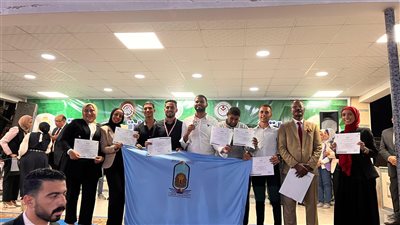فوز طلاب جامعة الأقصر بثلاث ميداليات فضية بملتقى برلمان الجامعات المصرية