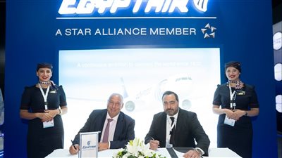 أكاديمية مصر للطيران للتدريب تحتفل مع وفد شركة Airbus بتوقيع عقد شراكة لتوريد الحزم التدريبية الخاصة بطراز A350