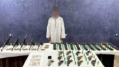 هارب من مؤبد.. الداخلية تضبط أخطر تجار السلاح في القوصية بأسيوط