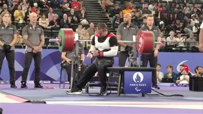 الإصابة تحرم الأسطورة شريف عثمان من ميدالية بارالمبية ويحتل المركز السابع