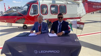 شركة خدمات البترول الجوية وليوناردو هليكوبتر توقعان عقد تمديد إعتماد خدمات البترول الجوية كمركز خدمة معتمد 