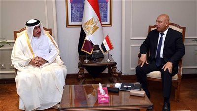 كامل الوزير يبحث مع وزير المواصلات القطري ضخ استثمارات مباشرة لتطوير الحاويات