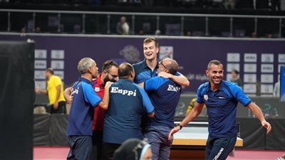 إنبي يحتفظ ببطولة الأندية العربية لتنس الطاولة للرجال