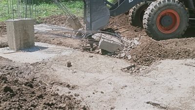 إزالة 4 حالات تعد خلال حملة مكبرة غرب الأقصر 