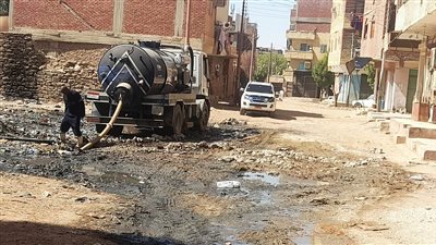 حل عاجل لمشكلة السيل الجديد والريفي في أسوان