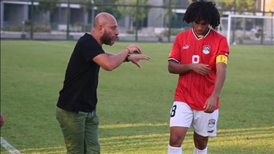 منتخب مصر للشباب يتعادل مع الفريق الأول بنادى الصليبخات الكويتى