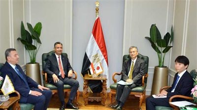 وزير التموين والتجارة الداخلية يستقبل سفير اليابان
