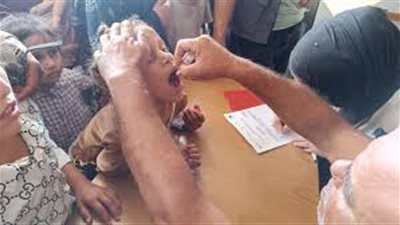 الصحة الفلسطينية: 69% من أطفال غزة تلقوا جرعة لقاح شلل الأطفال