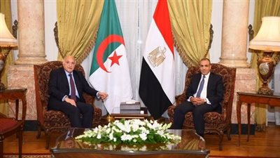  وزير الخارجية والهجرة يلتقي مع نظيره الجزائري