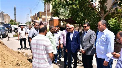جولة تفقدية لمحافظ الأقصر بمركز ومدينة إسنا جنوب المحافظة 