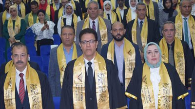 رئيس جامعة بنها يشهد احتفالية الجامعة بيوم التميز العلمي