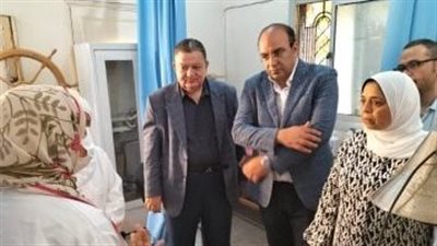 وكيل صحة الدقهلية يتفقد أعمال مبادرة 