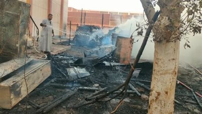 «النبأ» يكشف تفاصيل حريق مبنى إدارة إسنا التعليمية جنوب الأقصر 