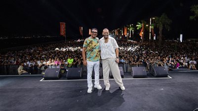 إسلام لطفي يكشف كواليس حفل تامر عاشور في بورتو المنيا (صور)