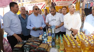 محافظ المنيا : معارض اهلا مدارس تستمر طوال العام فى جميع المراكز دون رسوم إيجار للعارضين