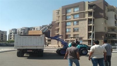 مدينة بدر تقاوم العشوائيات.. حملات على وصلات المياه المسروقة والمباني المخالفة (صور)