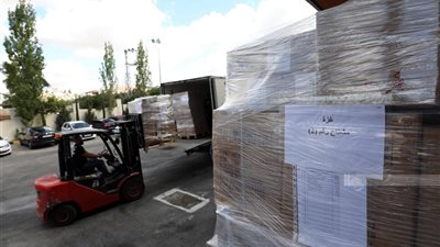 وصول 5 شاحنات أدوية من نابلس إلى غزة