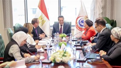 تفاصيل لقاء وزير الصحة مع الممثل المقيم الجديد لمنظمة الأمم المتحدة للسكان 