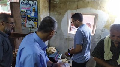 حملة موسعة على مخابز صالحجر ببسيون وراء تحرير 20 محضر ومخالفات بالجملة