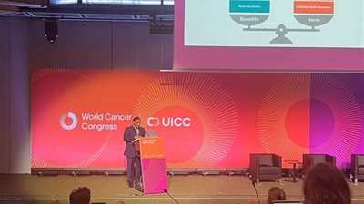 مبادرة دعم صحة المرأة الرئاسية تشارك بالمؤتمر العالمى للسرطان في جينيف 