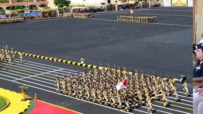 وزير الدفاع والإنتاج الحربي يشهد حفل تخرج الدفعة 166 من كلية الضباط الاحتياط 