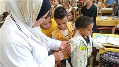 صحة الأقصر تطلق حملات تطعيمات طلاب المدارس في المحافظة (صور)