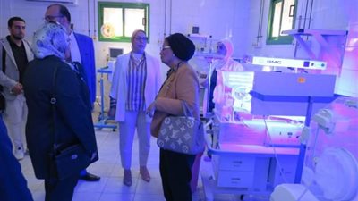 جولة تفقدية لنائب وزير الصحة بمستشفى العامرية والمركز الصحي ببرج العرب