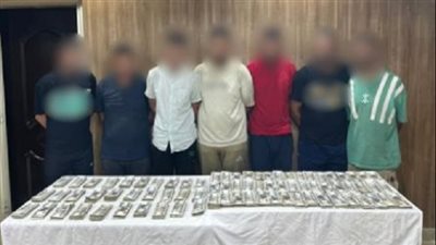 سقوط عصابة الشرطة المزيفة  بالجيزة