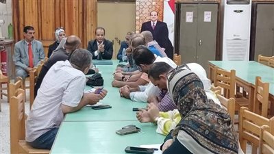 تفاصيل زيارة رئيس الإدارة العامة لتكنولوجيا المعلومات بوزارة التعليم لمدارس بني سويف