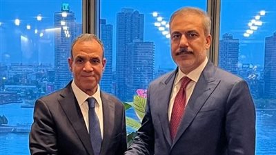 وزير الخارجية يلتقي نظيره التركي في نيويورك