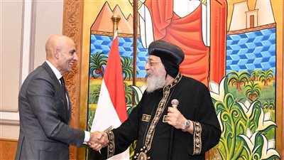 تفاصيل لقاء وزير التربية والتعليم بقداسة البابا تواضروس الثاني