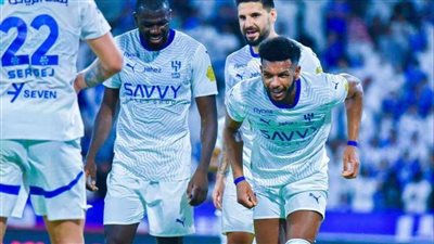 الهلال يواصل سطوعة فى دورى روشن بتدمير ضمك 