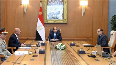 السيسي يجتمع بـ كامل الوزير وقادة الجيش لمناقشة ملفات توطين الصناعة