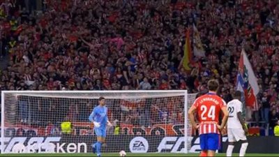 إتليتكو مدريد يصدم ريال مدريد فى الوقت القاتل 