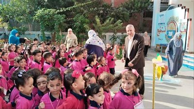 مدير «تعليم دمياط» يتفقد مدارس إدارة دمياط التعليمية 