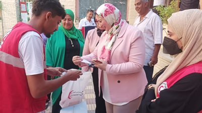 رئيس الإدارة المركزية للأنشطة الطلابية ووكيل تعليم القاهرة يتفقدان عدد من المدارس