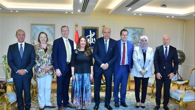 وزير الطيران المدني يستقبل سفيرة الولايات المتحدةالأمريكية لبحث أوجه التعاون بين البلدين