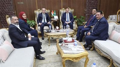 تفاصيل لقاء محافظ المنوفية بوفد مجلس أمناء مدينة السادات