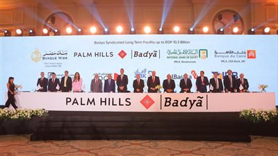 تحالف مصرفي من 8 بنوك يمنح تمويلا مشتركا لصالح «بالم للتنمية العمرانية»