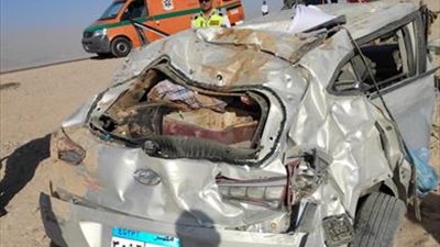 بالأسماء.. مصرع وإصابة 6 أشخاص من أسرة واحدة في المنيا 