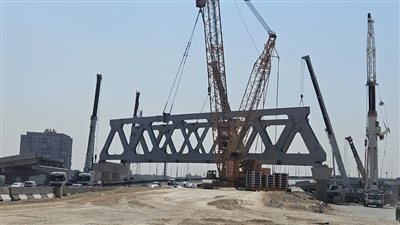  ربط محور عمرو بن العاص بالقوس الجنوبي للطريق الدائري بالمريوطية (صور)