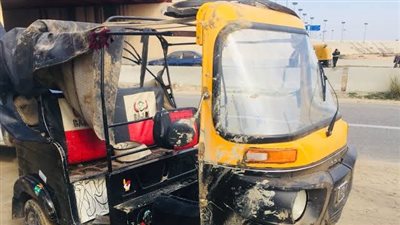 إصابة شخصين فى حادث تصادم توك توك جنوب الأقصر 
