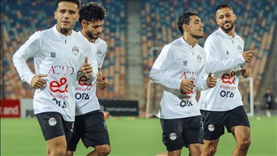 منتخب مصر يخوض أول تدريباته باستاد القاهرة استعدادا لمباراتي موريتانيا