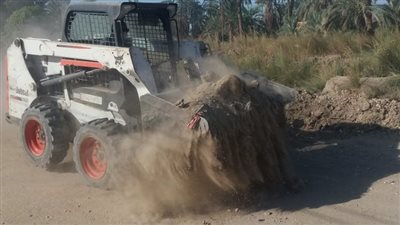 رفع 100 طن مخلفات وأتربة في حملة نظافة بالأقصر (صور)