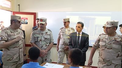 تعليم كفر الشيخ وقيادة قوات الدفاع الشعبي والعسكري يشاركون الاحتفال بانتصارات أكتوبر